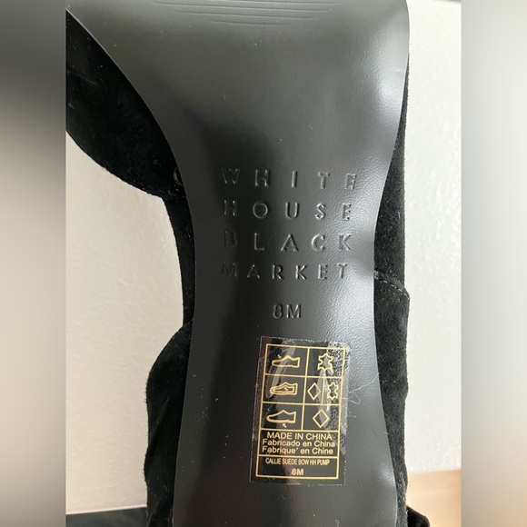 White House Black Market Black Heels - Picture 6 of 6